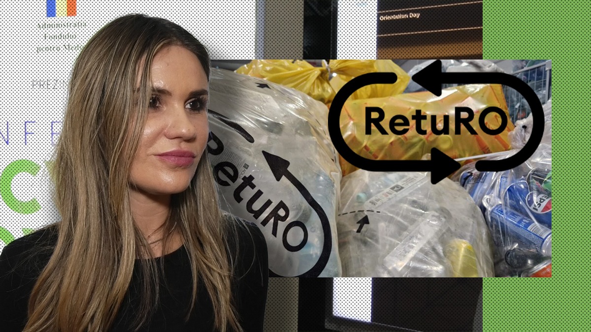 Anca Marinescu, RetuRO, la Gândul Recycle Now:”O rată de COLECTARE de 80% este un progres fantastic”
