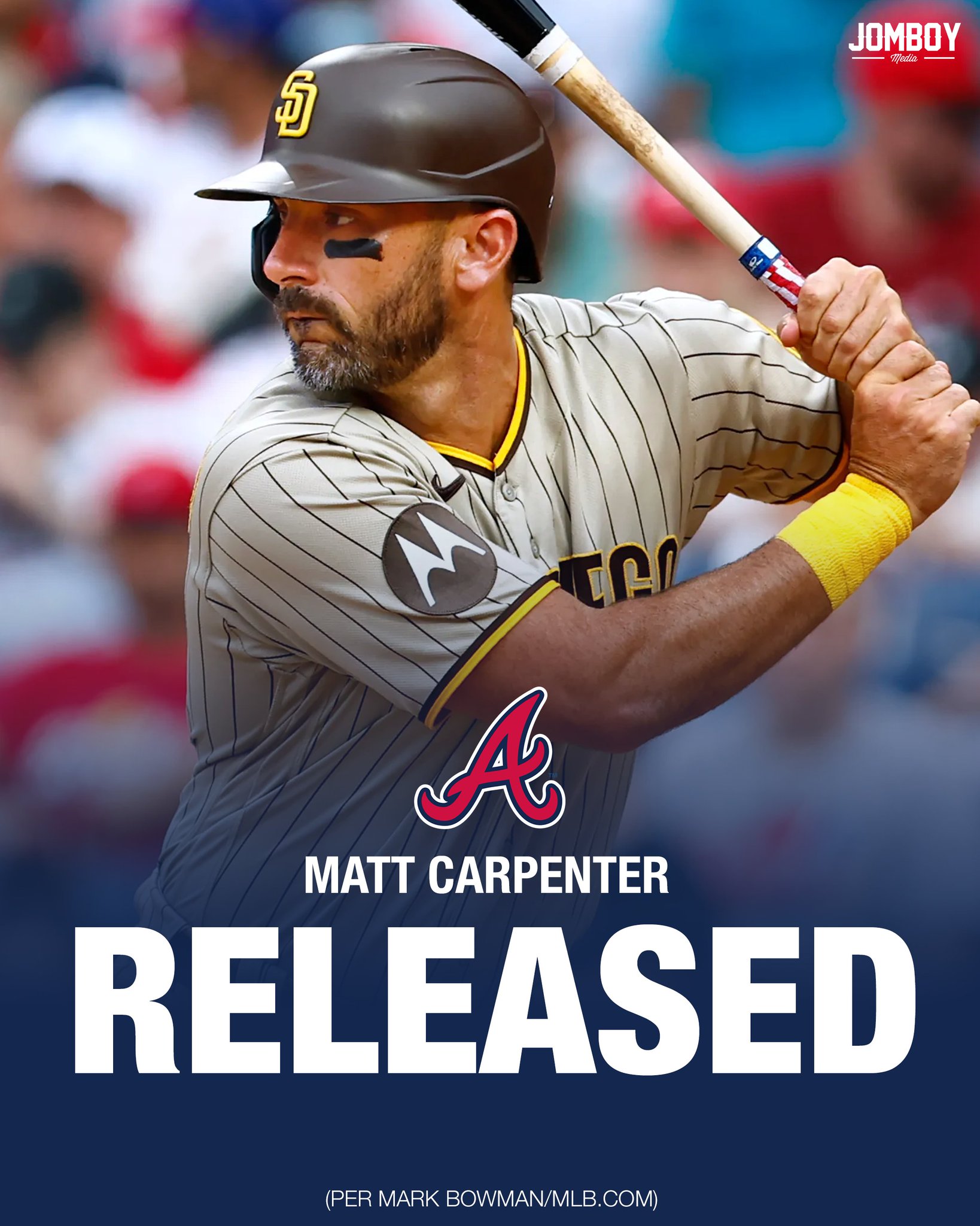 Matt carpenter es liberado por los bravos de atlanta 2 Matt carpenter es liberado por los bravos de atlanta - el fildeo