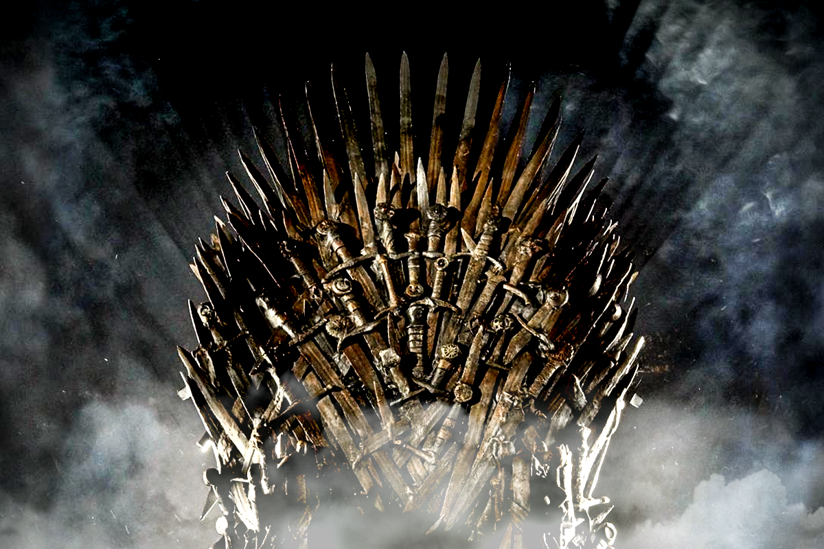 Iron throne zoom background